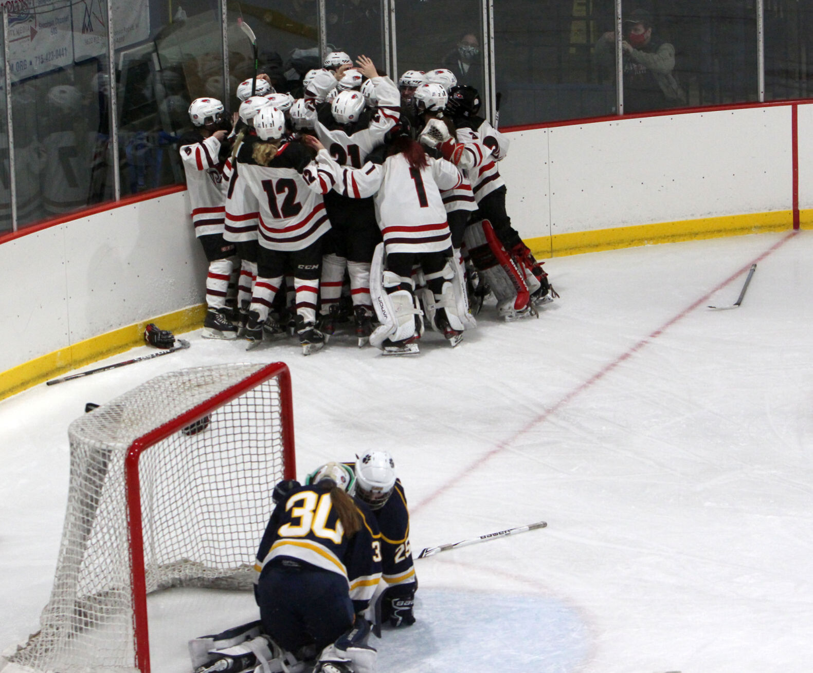 Girls Hockey State Championship: Chippewa Falls/Menomonie vs University School of Milwaukee in Wisconsin Rapids 2-20-21
